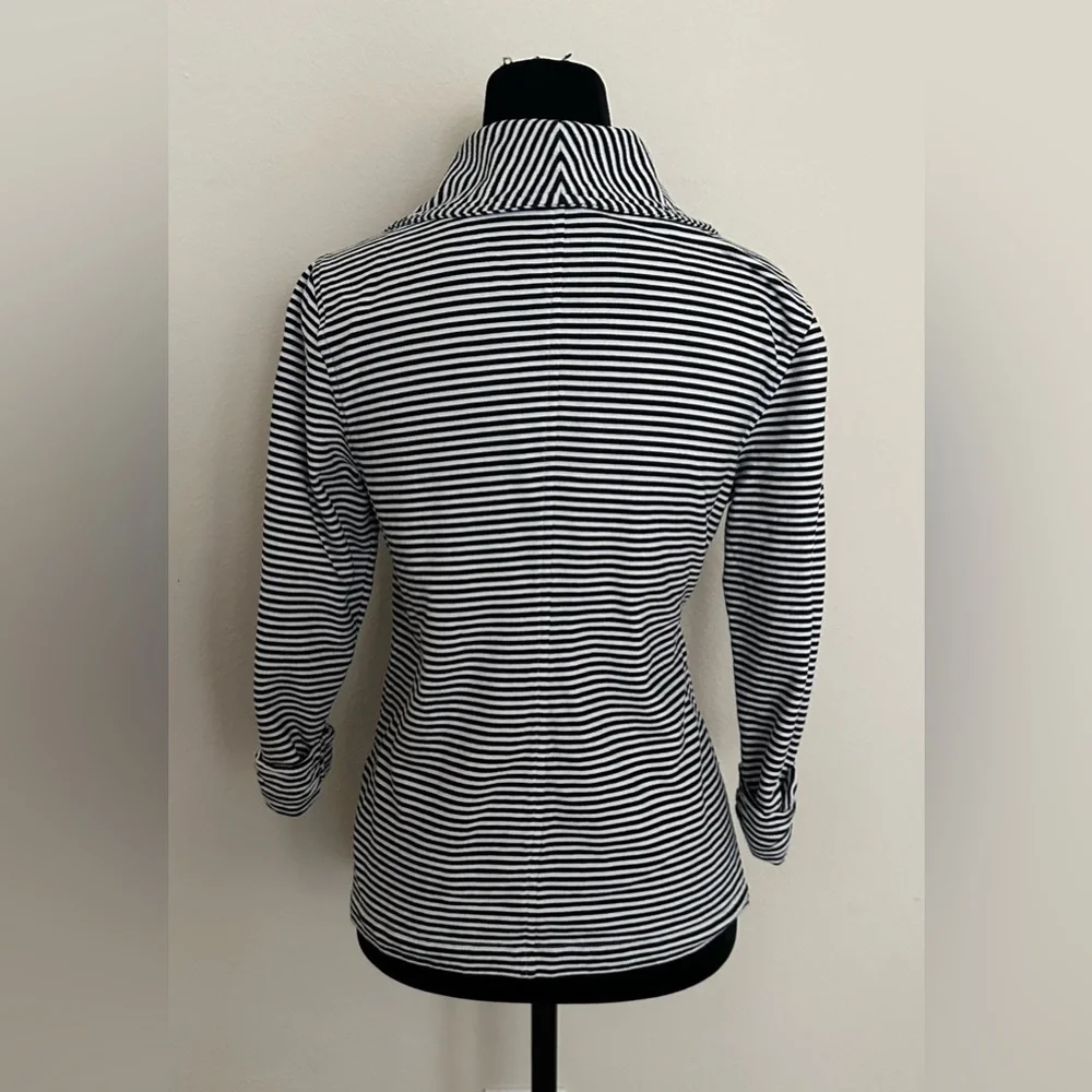 Talbots Teal Open-Front Cardigans - Picture 8 of 14